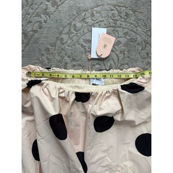 The Wolf Gang Women's Gaia Bubble Dress Creme Spot NEW Medium (NWT) - Picture 6 of 7